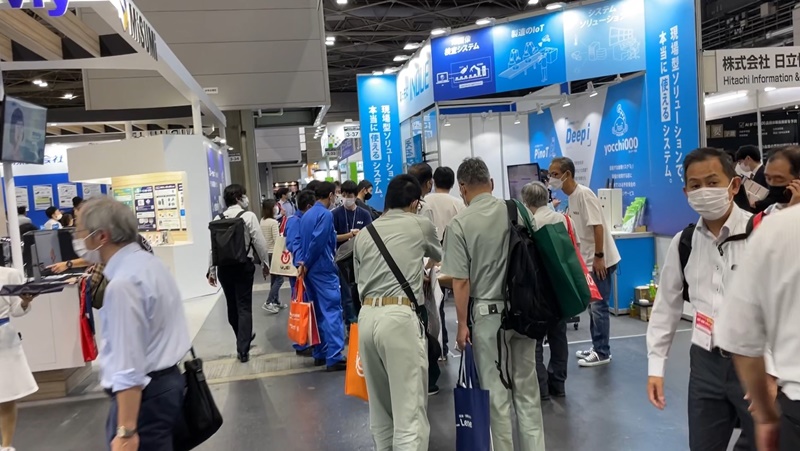 関西ものづくりワールド2022の会場の様子4_展示会営業術