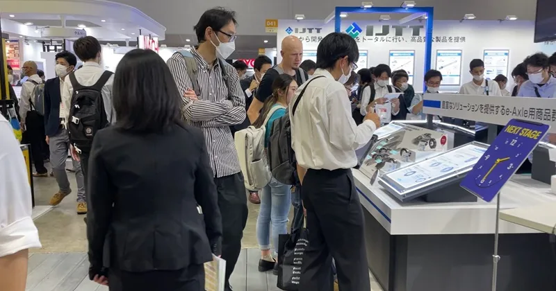 人とクルマのテクノロジー展の会場の様子_展示会営業術