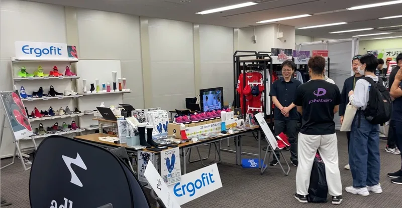 スポーツ革新的ものづくり企業合同展示会（SxSIMEｘ）2023の会場の様子3_展示会営業術