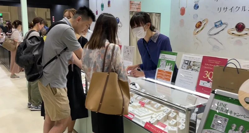 東京ジュエリーフェスの会場の様子3_展示会営業術