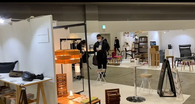 東京国際家具見本市（IFFT）2024（日経メッセ）の会場の様子4_展示会営業術