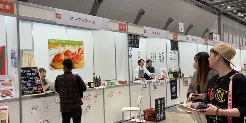 TOKYO「食」サミット2023の会場の様子3_展示会営業術