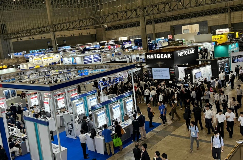 interop2024の会場の様子_展示会営業術