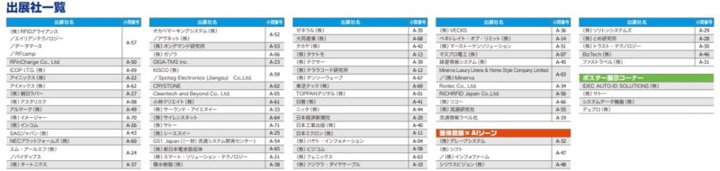 自動認識総合展東京2024の出展者一覧_展示会営業術