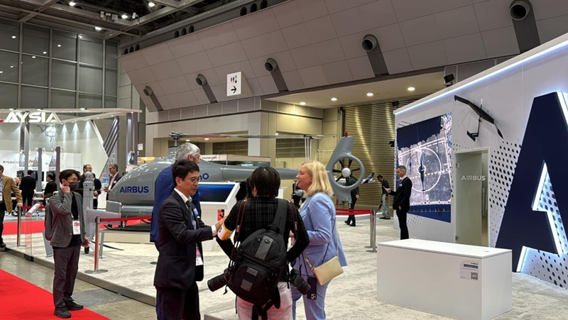 国際航空宇宙展2024の会場の様子3_展示会営業術