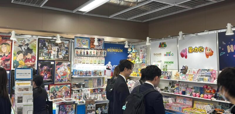 夏～クリスマス おもちゃビジネスフェア2025の会場の様子_展示会営業術
