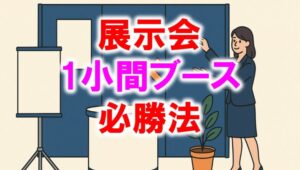 展示会1小間ブース必勝法_展示会営業術