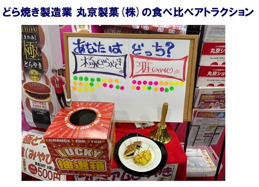 どらやきの食べ比べアトラクション_展示会営業術