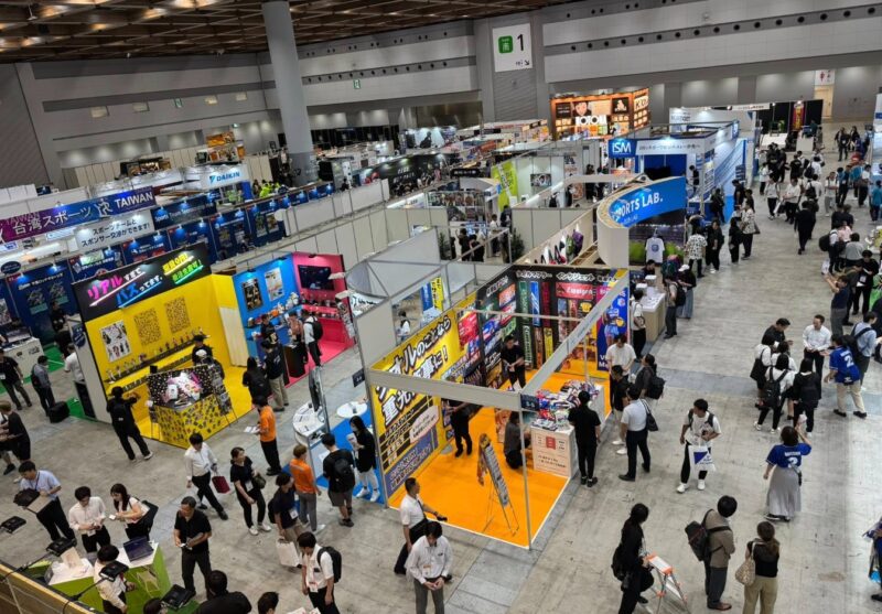 Japan Sports Week（スポーツチーム・アスリート向け総合展）2025の会場の様子・展示会営業術