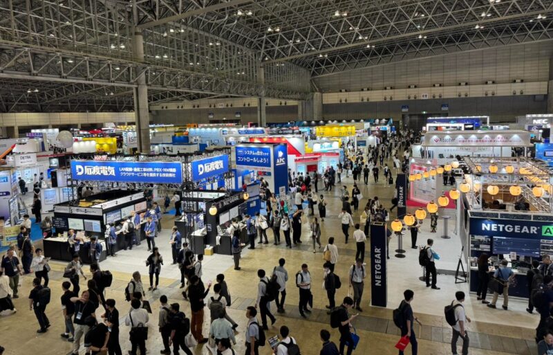 Interop2025の会場の様子0_展示会営業術
