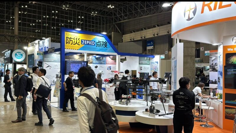 ジャパンドローン2025の会場の様子3_展示会営業術