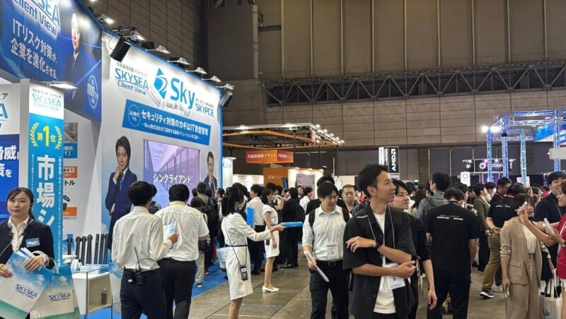 Interop2025の会場の様子3_展示会営業術