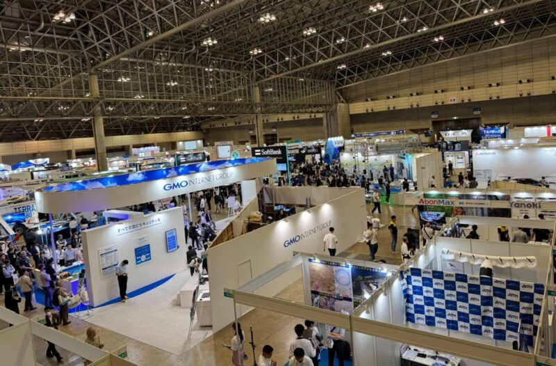 ジャパンドローン2025の会場の様子_展示会営業術