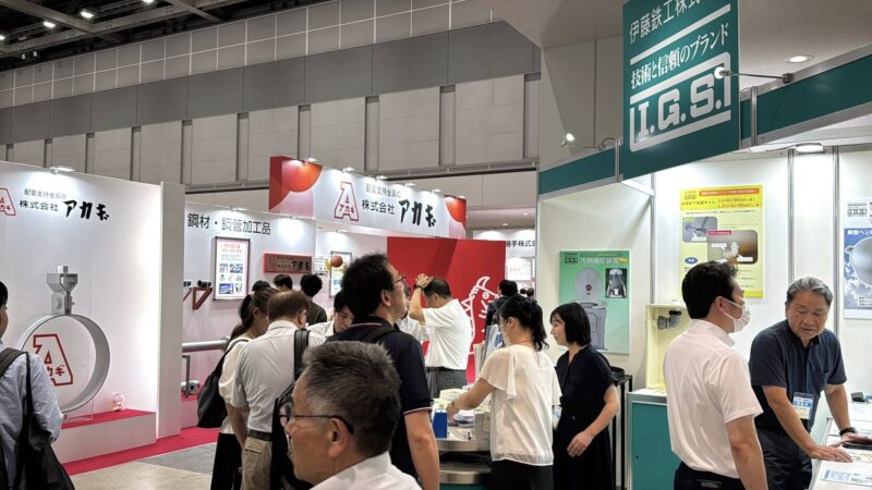管工機材・設備総合展2025の会場の様子_展示会営業術