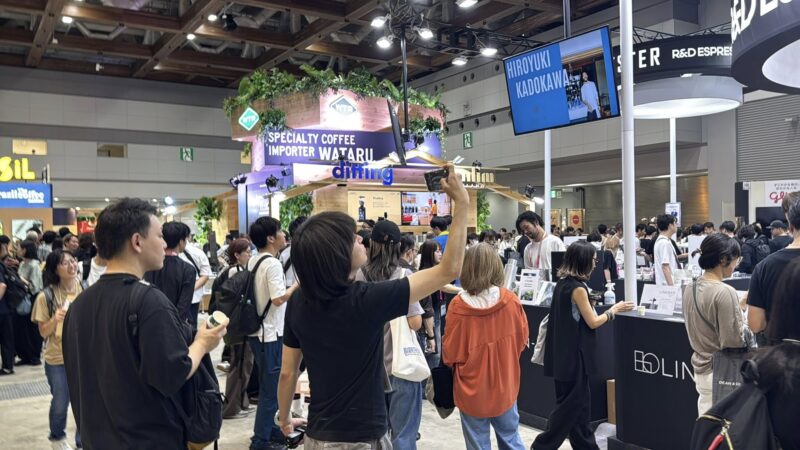 スペシャルティコーヒー展2025の会場の様子3_展示会営業術