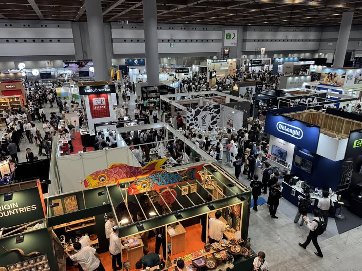 スペシャルティコーヒー展2025の会場の様子_展示会営業術