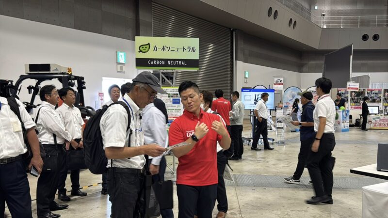 トヨタL&F物流ソリューションフェア2025の会場の様子4_展示会営業術