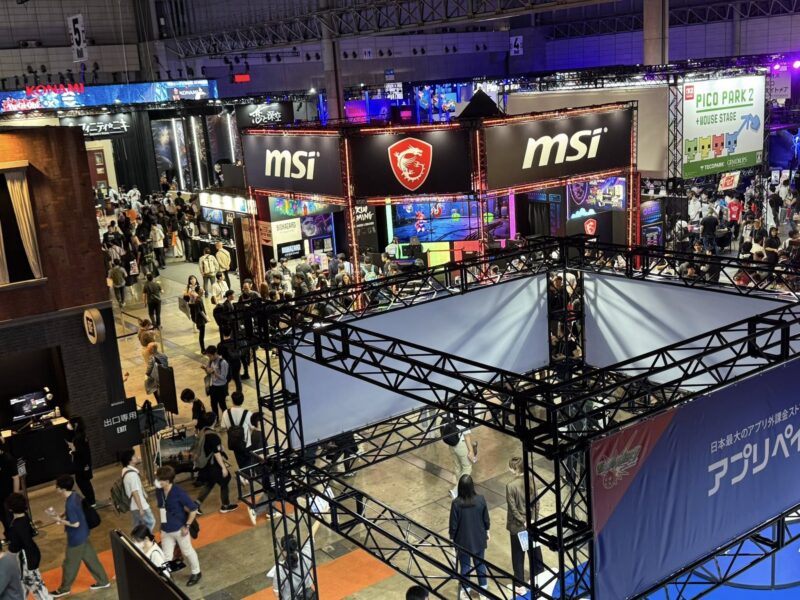 東京ゲームショウTGS2025の会場の様子_展示会営業術