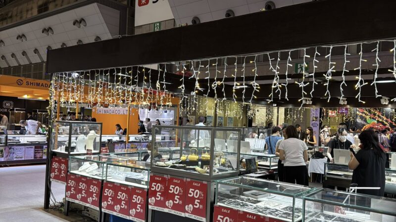 ジャパンジュエリーフェア2025の会場の様子4_展示会営業術