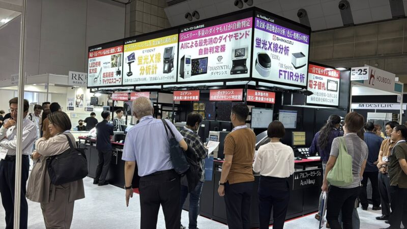 ジャパンジュエリーフェア2025の会場の様子2_展示会営業術