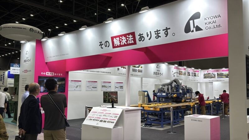 木工機械展2025の会場の様子3_展示会営業術