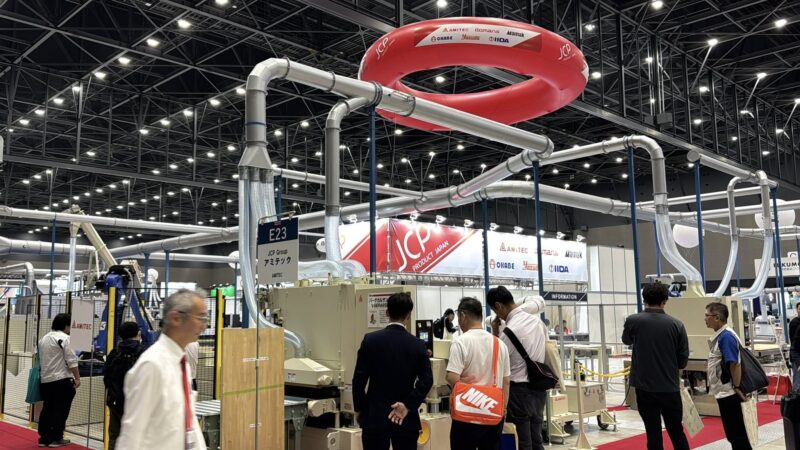 木工機械展2025の会場の様子4_展示会営業術