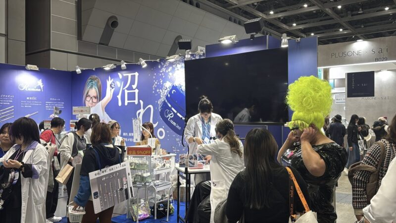 東京ネイルエキスポ2025の会場の様子2_展示会営業術