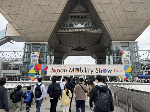 ジャパンモビリティショー2025の会場の様子_展示会営業術
