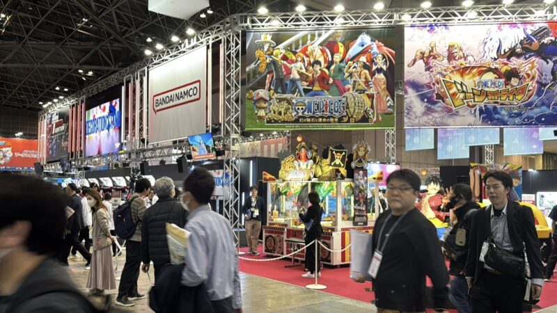 アミューズメントエキスポ2025の会場の様子3_展示会営業術