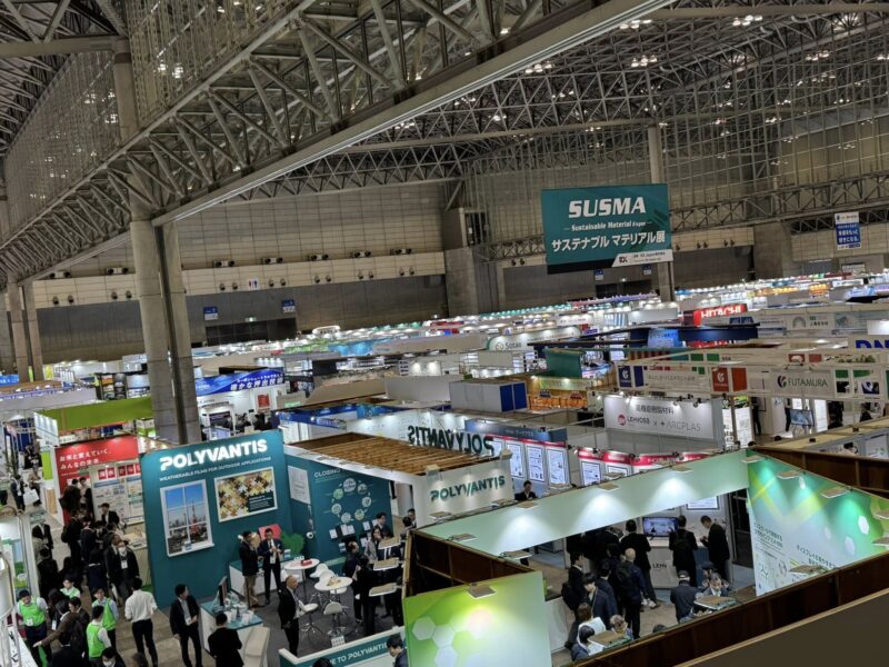 高機能素材Week・ファインテックジャパン・Photonix・リサイクルテックジャパン2025の会場の様子1_展示会営業術