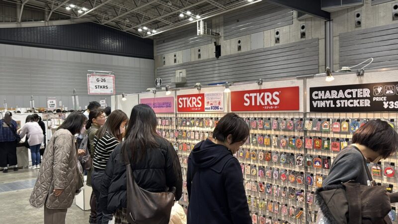 文具女子博2025の会場の様子2_展示会営業術