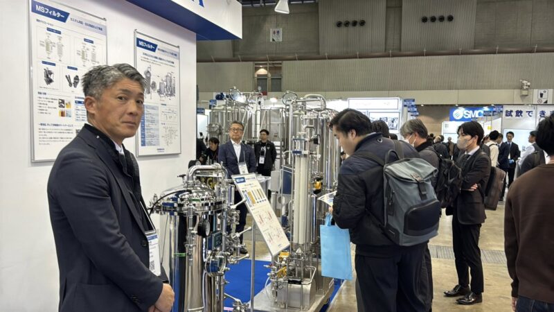 食品工場Week、飲食業界イノベーションWeek、ドリンクジャパン2025の会場の様子3_展示会営業術