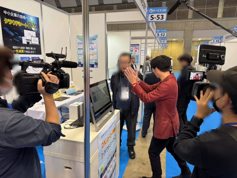 ブース突撃アドバイス撮影5_展示会営業術