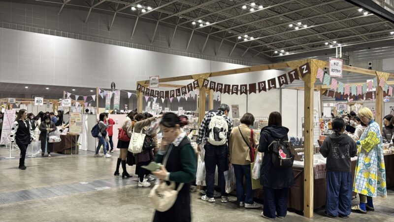 文具女子博2025の会場の様子4_展示会営業術