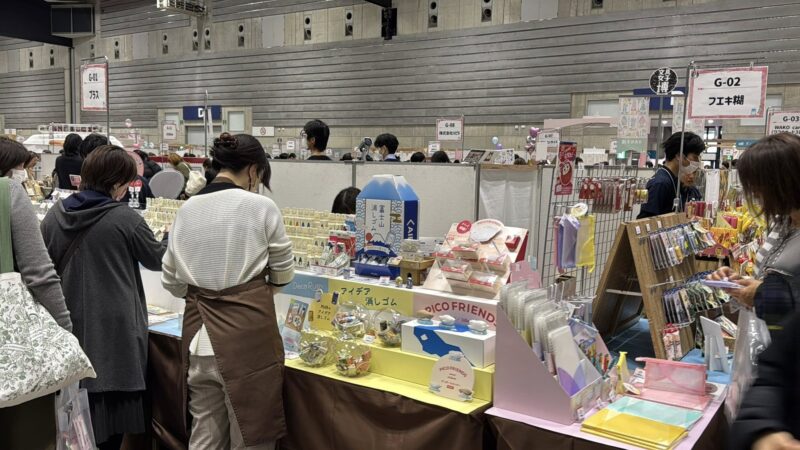 文具女子博2025の会場の様子_展示会営業術
