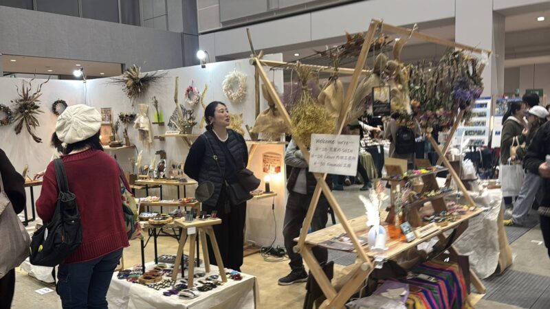 ハンドメイドin Japan Fes2026の会場の様子2_展示会営業術