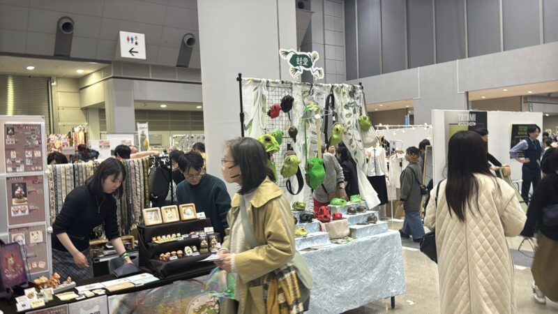 ハンドメイドin Japan Fes2026の会場の様子3_展示会営業術