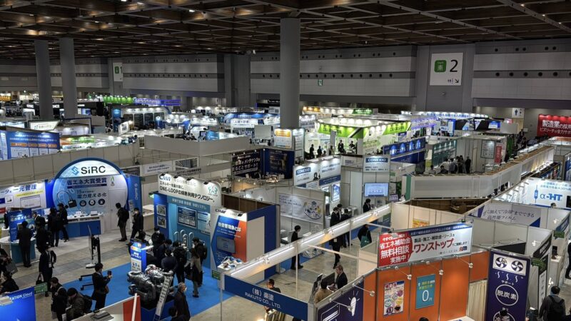 ネプコンジャパン・オートモーティブジャパン・ファクトリーイノベーションWeek2026の会場の様子_展示会営業術