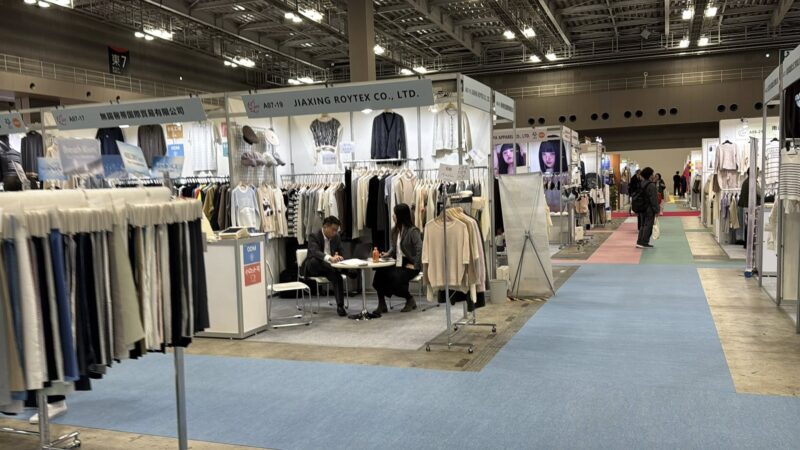 AFFアジアファッションフェア2025秋の会場の様子2_展示会営業術