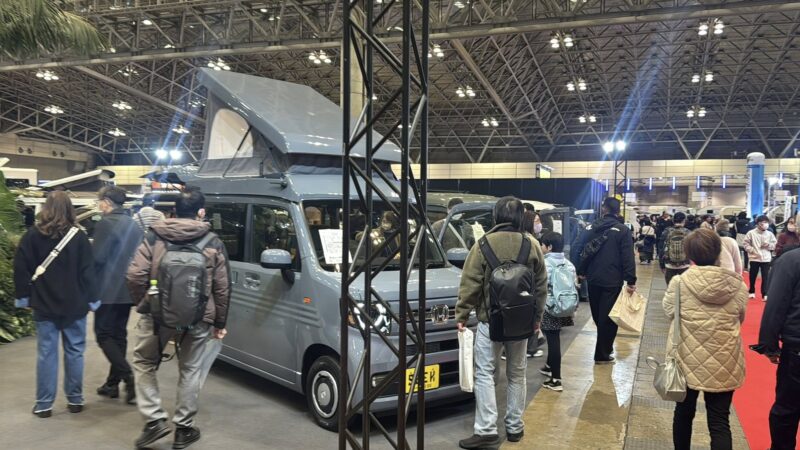キャンピングカーショー2026の会場の様子4_展示会営業術