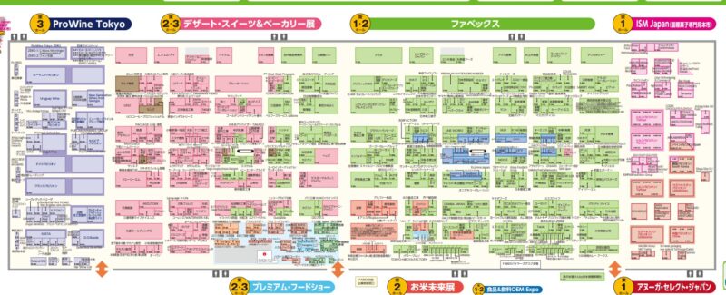 ファベックス2026の会場小間割り_展示会営業術