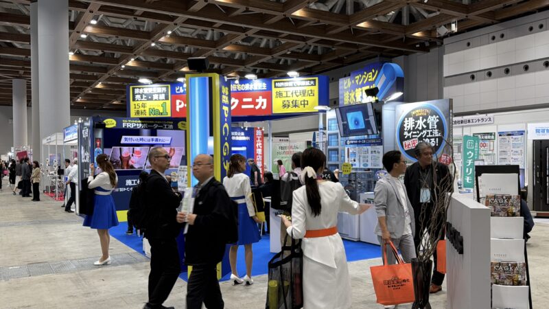 住まい・建築・不動産の総合展、デジタル化・DX推進展ODEX、人材不足・人手不足対策EXPO2026の会場の様子_展示会営業術
