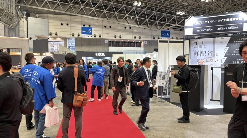 エクステリア×ガーデンエキシビジョン（EXG）2026の会場の様子_展示会営業術