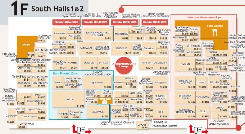 オルガテック2026の会場小間割_展示会営業術