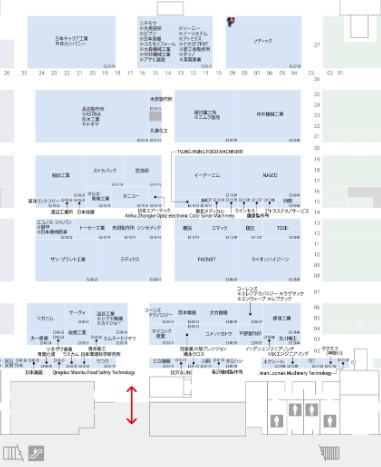 FOOMA2026の会場小間割り4_展示会営業術