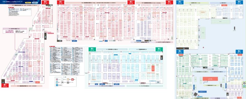 モノづくりワールド東京2026の会場小間割り_展示会営業術