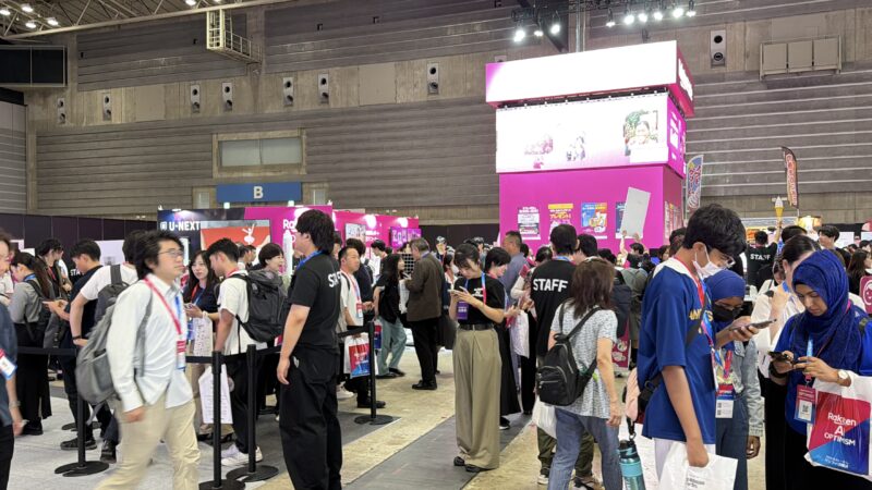 楽天AI Optimism 2026の会場の様子_展示会営業術