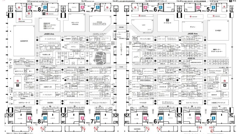 JASIS2026の会場小間割り_展示会営業術 (2)