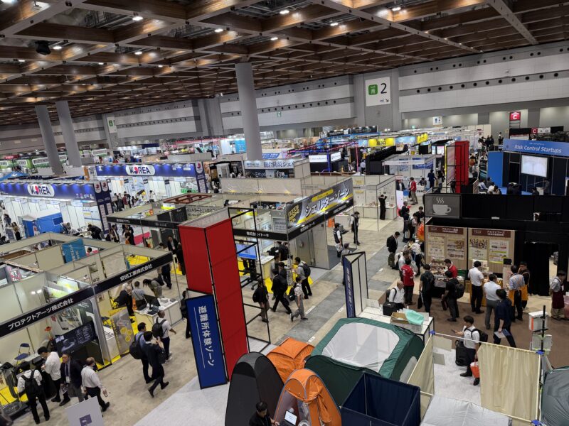 危機管理産業展2026の会場の様子_展示会営業術
