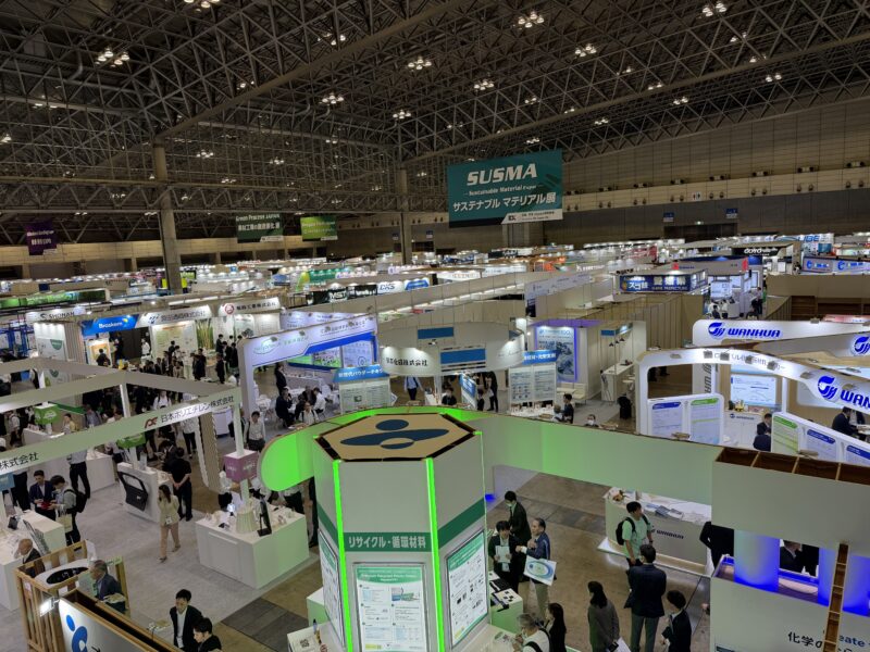 高機能素材Week2026の会場の様子_展示会営業術